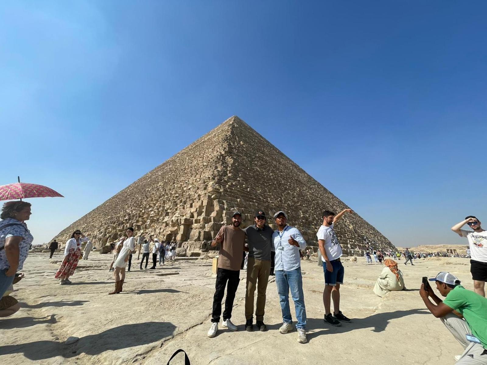 Momen Pyramids Inn Kafrat al Jabal Экстерьер фото